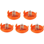 5 tk Spool Cap for Black & Decker Grass Trimmer BESTA525 BESTA528 BESTA530 ST1823, muruniiduk ABS asendus Spool Cover Cap