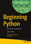 Kontoritarkvara Beginning Python: From Novice to Professional, Beginning Python: From Novice to Professional