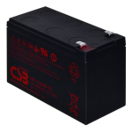 Aku inverterile - HITACHI CSB - HR1234WF2 - 9 Ah - 12 V - Mitmev&auml;rviline, Juoda