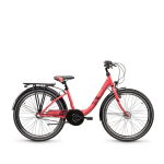 Laste jalgratas S&acute;COOL Wave Steel LTD, 24" korall/punane