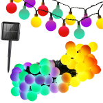 Solar aed string 40 LED tuled mitmev&auml;rviline automaatne