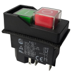 Elektromagnetilised l&uuml;litid Puidut&ouml;&ouml;riistade nuppl&uuml;litid KJD17 220V 5-pin -Terminalid