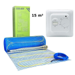 Komplekt p&otilde;randak&uuml;ttematt 15 m&sup2;, 170 W/m&sup2; + mehaaniline termostaat MST-1, Grand Meyer
