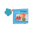 Arendav kangast raamat koos n&auml;rimisleluga Kikkaboo Fruits