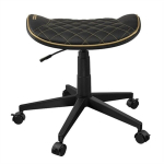 Cougar m&auml;nguritool Gaming-Hocker Crosser, must/kuldne