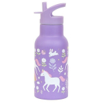 Roostevabast terasest laste joogipudel "Unicorn Dreams", 350 ml