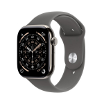 Nutikell Apple Watch Series 11&nbsp;GPS + Cellular 42mm&nbsp;Natural Titanium Case with Stone Grey Sport Band - S/M - MF8M4ET/A
