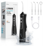 Juhtmevaba suu-irrigator, veefloss 4 vahetatava otsikuga LIVMAN L8