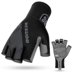 Jalgratturi kindad Besudo, mustad