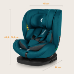 Lionelo Bastiaan i-Size Blue Indigo turvatool, ISOFIX, 0-36 kg, 40-150 cm, sinine