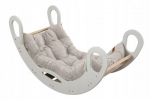 Montessori kiigekomplekt + beež padi BABY-RAJ