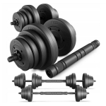 Reguleeritav kangide ja barbellide komplekt, 40 kg (2 &times; 20 kg)
