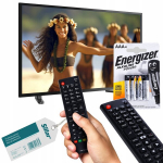 LG Smart TV asenduspult AKB74475490 + Energizer AAA patareid 4tk.