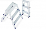 Kahepoolne metallredel Higher S-1203, 2x3 astet, kuni 125 kg, kokkupandav, tsingitud
