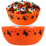 Dekoratiivne n&otilde;id Halloween Spirit Bowl oranž