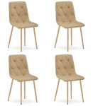 4-osaline toolikomplekt Leobert Libra, pruun