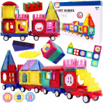 Magnetiline konstruktor MalPlay, 72 tk