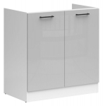 K&ouml;&ouml;givalamu kapp Black Red White Junona Line, hall/valge