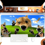 Hiirematt "doge", 80x40 cm