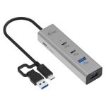 i-tec Universaalne Laadimiskeskus Metall 4 USB-C/USB-A Power Delivery 85W H&otilde;be