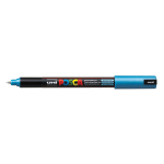 Marker UNI Posca PC-1MR Metallic, n&otilde;eltipp, 0.7 mm, sinine