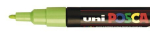 Marker UNI Posca PC-3M, &uuml;mmargune, 0.9 - 1.3 mm, roheline
