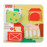 Fisher-Price Puidust Taluloomade Laua M&auml;nguasi