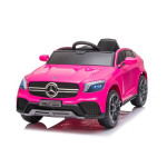 &Uuml;hekohaline elektriauto lastele Mercedes GLC, roosa