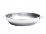 De Buyer Twisty 24 cm roostevabast terasest pann