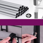 Kokkupandav riidest kingariiul - lihtne kokku panna