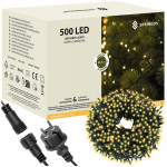 J&otilde;ulu LED valguskett 500 LED, 40 m, soe valge, sise- ja v&auml;listingimustesse