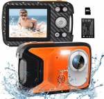 Digikaamera Veekindel 16 jala pikkune 1080P kaamera 32 GB kaardiga