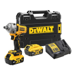 Kompaktne &scaron;okne vijčane ključ 1/2' XR 18V 5.0Ah li-ion brezkrtačni DEWALT Varnostni obroč - DCF891P2T