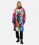 Huppa Naiste mantel EIRA, punane mustriga L, red pattern