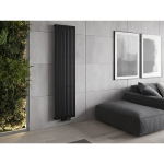 Mexen Boston dekoratiivne radiaator, 1800 x 452 mm, 888 W, must