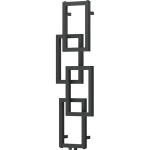 Mexen Grid dekoratiivradiaator, 1115 x 360 mm, 279 W, antratsiit