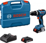 L&ouml;&ouml;ktrell Bosch GSB 18V-65 Professional, 18 V, akude ja laadijaga