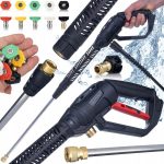 Komplekt Rosfix Pro Clean Gun PCG1 &ndash; Messingist sisemus, Max r&otilde;hk 4000 PSI, M22x1,5 &uuml;hendus