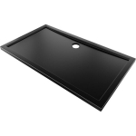 Du&scaron;ialus Mexen Flow Slim, ristk&uuml;lik, 70 x 160 cm, Black matt