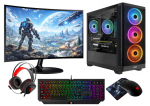 Arvuti VIST KIT RGB Ryzen 5 3600 RX 7600 64GB SSD 1TB WIFI W11 LCD 24''