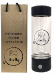Kaasaskantav vesinikuvee generaator HEELLY, 350 ml, klaasanum, -600 mV, USB-C laadimine