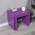 Kohvilaudade komplekt Shp-103-Uu-1, 3 tk, lilla