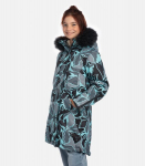 T&uuml;drukute parka VIVIAN 2, j&auml;&auml;sinine mustriga 122