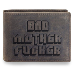 Stevens "Bad Mother F****" nahast rahakott meestele, must