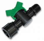 Ventiil Bradas, 1/2" v&auml;liskeere / 3/4" sisekeere