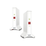 AVM FRITZ!Mesh Set 4200 Wi-Fi 6 korduv RTV 4200 Mbit/s 2-pakk Punane/Valge