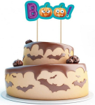 Halloweeni kook "boo!" kaunistus k&otilde;rvitsaga