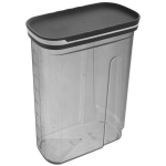 Lahtise toote konteiner dosaatoriga hall Orion Grey 27 L