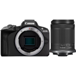 Canon EOS R50 - Digital camera - mirrorless - 24.2 MP - APS-C - 4K / 30 fps - 8.3x optical zoom RF-S 18-150mm F3.5-6.3 IS STM lens - Wi-Fi, Bluetooth - black