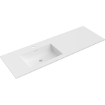 Kraanikauss Mexen Otis, Left, 141 x 46,5 cm, White matt